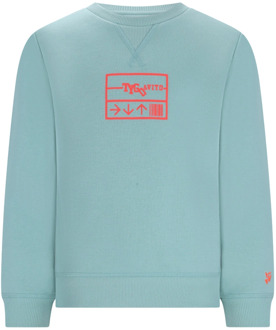 TYGO & vito jongens sweater Turquoise - 98-104