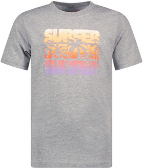 TYGO & vito jongens t-shirt Grijs melee - 110-116