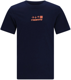 TYGO & vito jongens t-shirt Marine - 146-152
