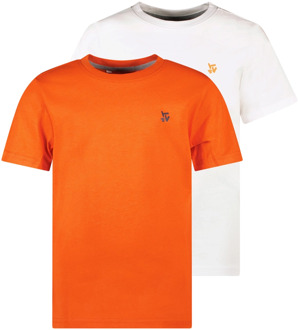 TYGO & vito jongens t-shirt Oranje - 134-140