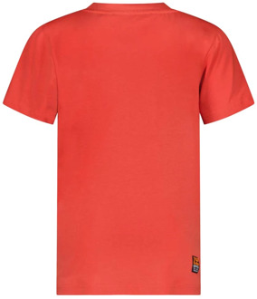 TYGO & vito jongens t-shirt Rood - 110-116