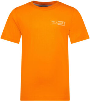 TYGO & vito Jongens t-shirt - Tijn - Oranje - Maat 110/116
