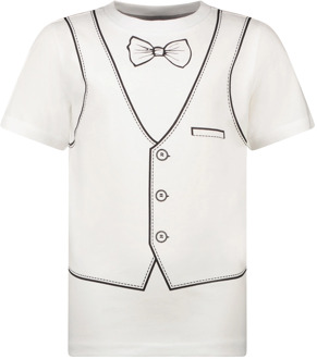 TYGO & vito jongens t-shirt Wit - 122-128