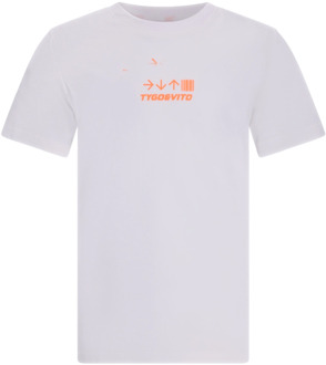 TYGO & vito jongens t-shirt Wit - 146-152