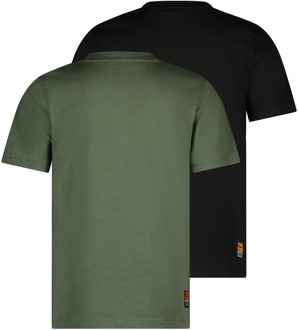 TYGO & vito jongens t-shirt Zwart - 122-128