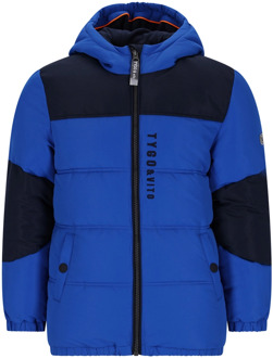 TYGO & vito jongens winterjas Blauw - 98-104