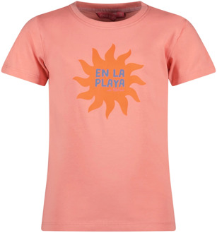 TYGO & vito meisjes t-shirt Bruin - 134-140