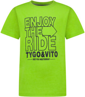 TYGO & vito T-shirt Groen - 98-104
