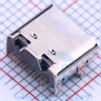 TYPE-C-31-M-12 Vrouwelijke Patch Type-C 16P