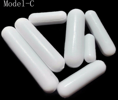 Type(C) Magnetic Stir Bar C05 C07 C09 C10 C12 C15 C20 C25 C30 C35 C40 PTFE Rotor Magnet Magnetic Stirrer 2/3/5pcs