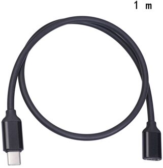 Type-C Man-vrouw Verlengkabel 3671-45 Usb Type Cc-Man-vrouw Verlengkabel connector Verlengsnoer 1m