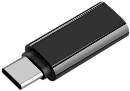 Type C Naar 3.5Mm Audio Adapter Voor Dji Osmo Pocket Externe Microfoon Lossless Geluidskwaliteit Hoofdtelefoon Adapter zwart