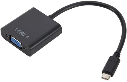 Type C naar VGA Adapter Kabel USB C USB 3.1 naar VGA Adapter voor Macbook VGA kabel Splitter Sales
