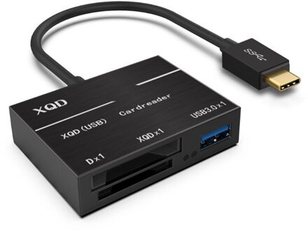 Type-C Om Xqd/Sd High Speed Kaartlezer USB3.0 Camera Computer Kit Adapter