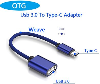 Type C Otg Adapter Kabel Voor Samsung S10 S10 + Xiaomi Mi 9 Een Plus Android Macbook Muis Gamepad Tablet pc Type C Otg Usb Kabels 2