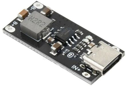 Type C USB-C IP2312 3A 4.2V Lithium Lipo 18650 Batterij Oplader