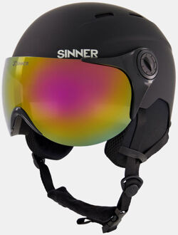 Typhoon Visor Skihelm Zwart - M