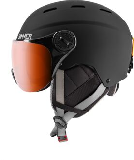 Typhoon Visor Skihelm Zwart - M