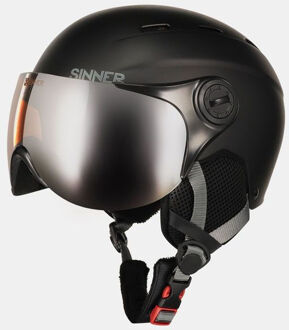 Typhoon Visor Skihelm Zwart