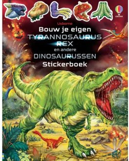 Tyrannosaurus Rex En Andere Dinosaurussen - Bouw Je Eigen Stickerboek