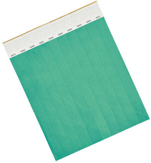 Tyvek polsbandje (set van 10) - maat One size Blauw