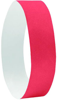 Tyvek polsbandje (set van 10) Rood - One size