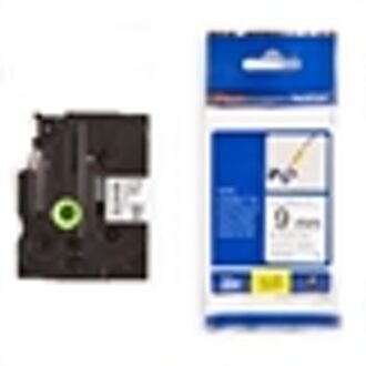 TZe-FX221 Zwart op Wit (9 mm x 8m)