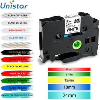 TZe-FX231 Compatible for Brother Flexible Tapes TZFX231 TZe-FX241 TZe-FX251 TZeFX631 TZeFX641 for Brother P touch TZe-FX131