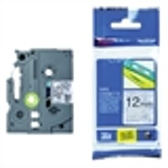 TZE-MPSL31 labelprinter-tape Zwart op zilver