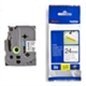 TZeS251 labelprinter-tape Zwart op wit TZ Multikleur