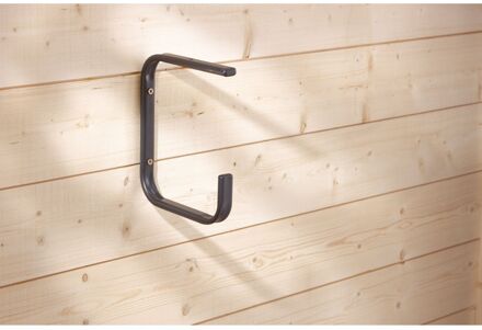 U-haak Xxl Pro Ovaal Geverfd Zwart 25x30 Cm