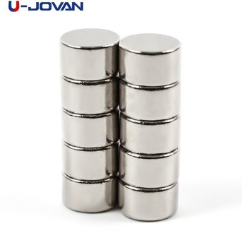 U-JOVAN 10Pcs 10X6 Mm 10*6 Super Sterke Cirkelvormige Schijf Neodymium Magneet Art Craft Verbinding Rare aarde Magneten
