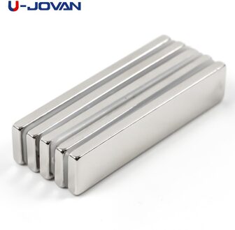 U-JOVAN 5 stks 50x10x3mm Super Sterke Blok Krachtige Neodymium Magneten 50*10*3 zeldzame Aarde N35 Magneet