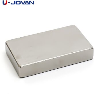 U-JOVAN Super Sterke N35 50x30x10mm Cuboid Block Craft Krachtige Zeldzame Aarde Neodymium Magneet