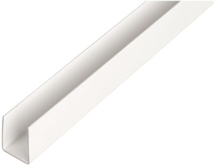 U-profiel - Pvc Wit - 21x10x1mm 1m