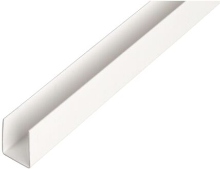 U-profiel - Pvc Wit - 21x20x1mm 1m