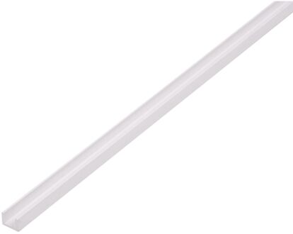 U-profiel - Pvc Wit - 8,7x6,2x1,2mm 1m