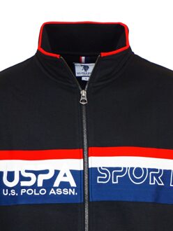 U.S Polo Assn. Amerikaanse Polo Assn Jas Zwart