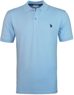 U.S Polo Assn. Basic Polo Shirt U.s. Polo Assn. , Blue , Heren - 2Xl,3Xl