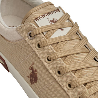 U.S Polo Assn. BASTER0015TH3 Sportschoenen voor heren Beige - EU 42 / UK 8