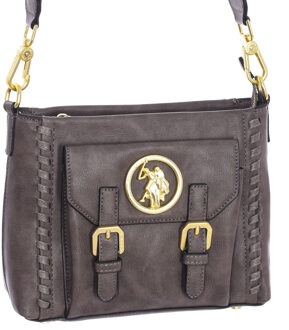 U.S Polo Assn. BIUC75622WVP dames crossbody tas - maat Bruin