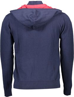 U.S Polo Assn. Gebreide Hoodie Zip-up Classic Donkerblauw - 2XL