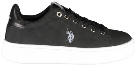 U.S Polo Assn. Heren Classic Sneaker Lowtop Veterschoen Zwart