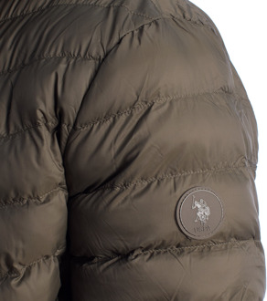 U.S Polo Assn. Heren Gewatteerde Winterjas US40127008 Groen