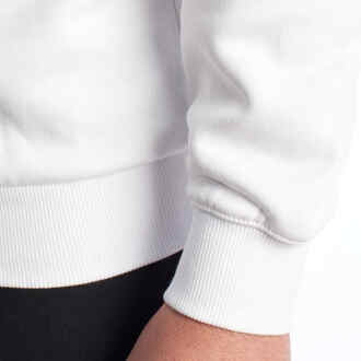 U.S Polo Assn. Herren-Fleece-Sweatshirt mit Rundhalsausschnitt US42187035 Wit