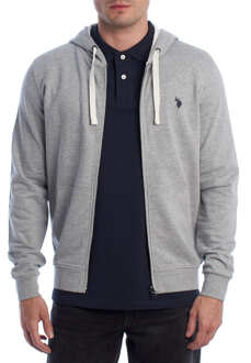 U.S Polo Assn. Herren-Kapuzenpullover mit Reißverschluss 63633 Grijs
