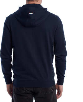 U.S Polo Assn. Herren-Kapuzenpullover mit Reißverschluss US41162009 Blauw