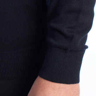 U.S Polo Assn. Herren-Strickpullover mit Rundhalsausschnitt US42173048 Zwart - L