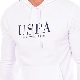 U.S Polo Assn. Hoodie 67934 man - maat XL Wit