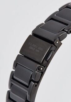 U.S Polo Assn. Horloge Alexandre Herenhorloge Zwart